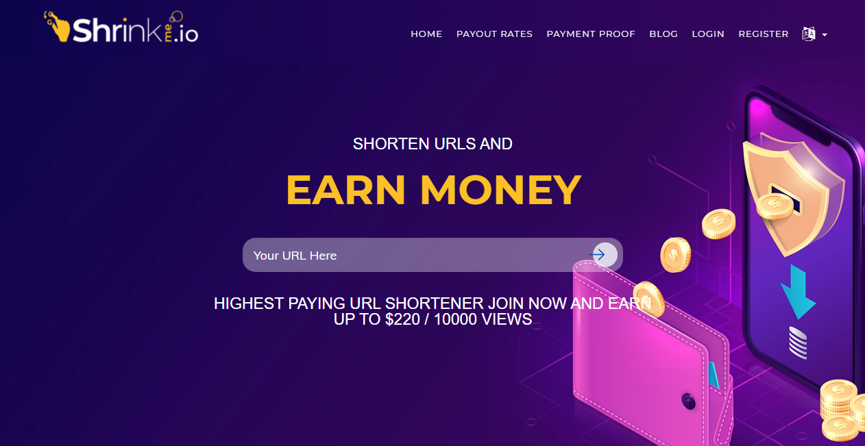 Top 10 [Best] Highest Paying URL Shortener in India 2024 - Prajad
