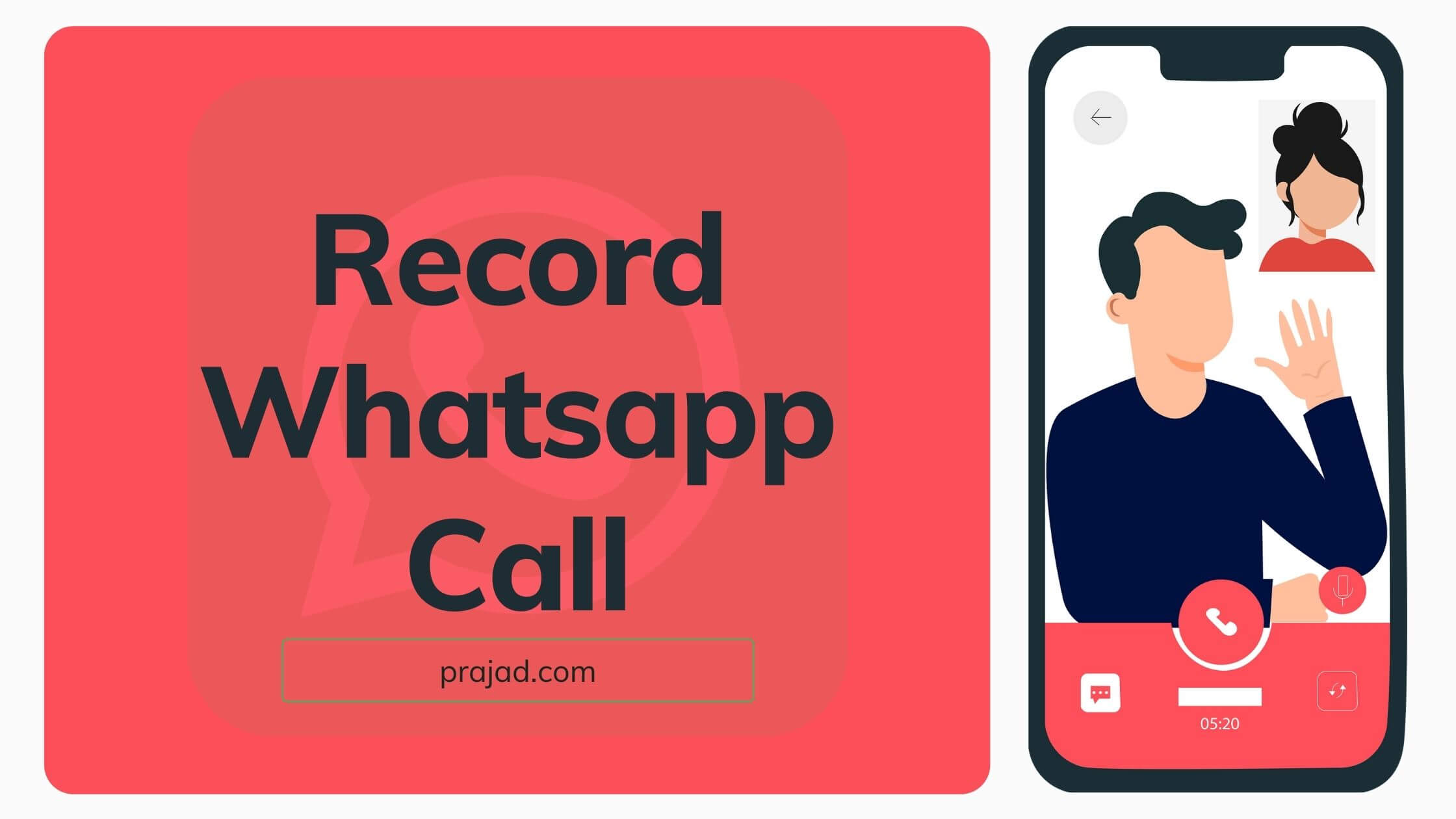 how to record whatsapp call