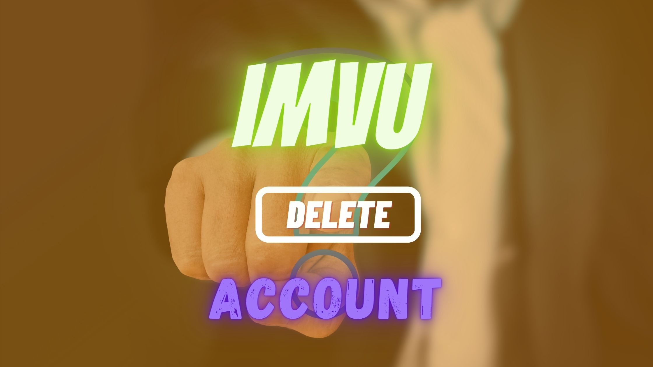 Permanently imvu delete account How To